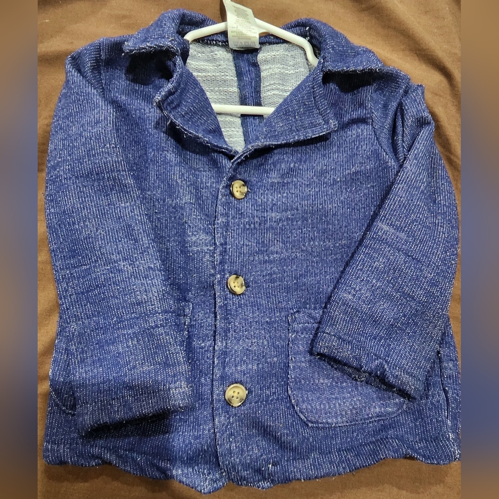 Knit blazer